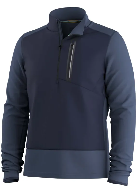 Smartwool Men's Active Fleece Wind 1/2 Zip Long Sleeve made by Smartwool