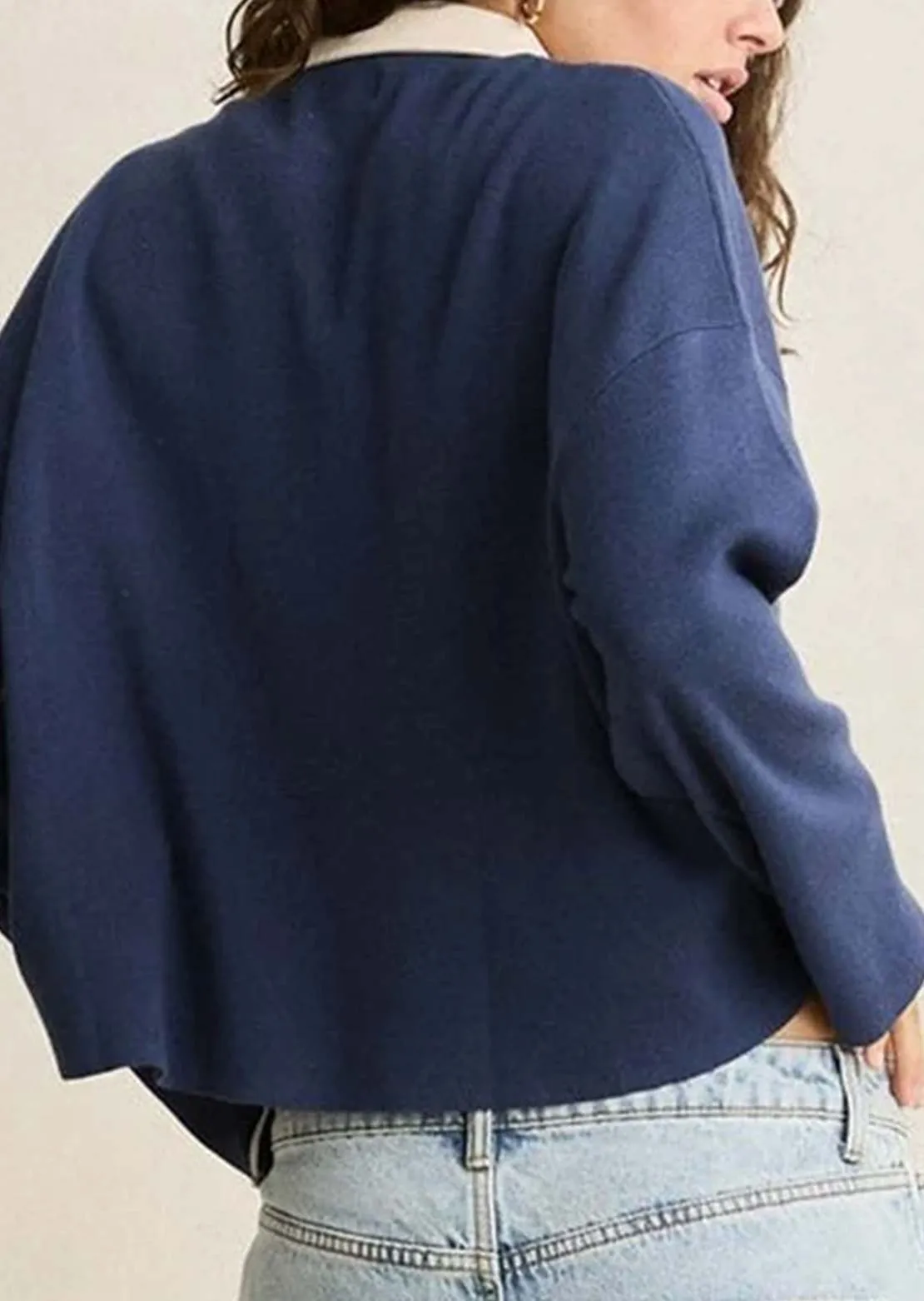 Rhythm Women's Rugby Polo Knit Sweater sold by Prfo product image thumbnail 2