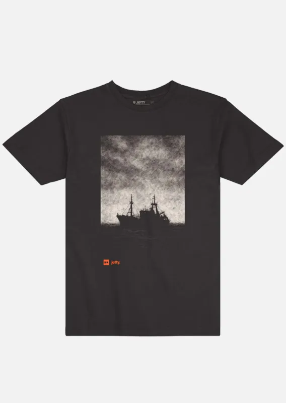 Jetty Men's The Fog T-Shirt made by JETTY