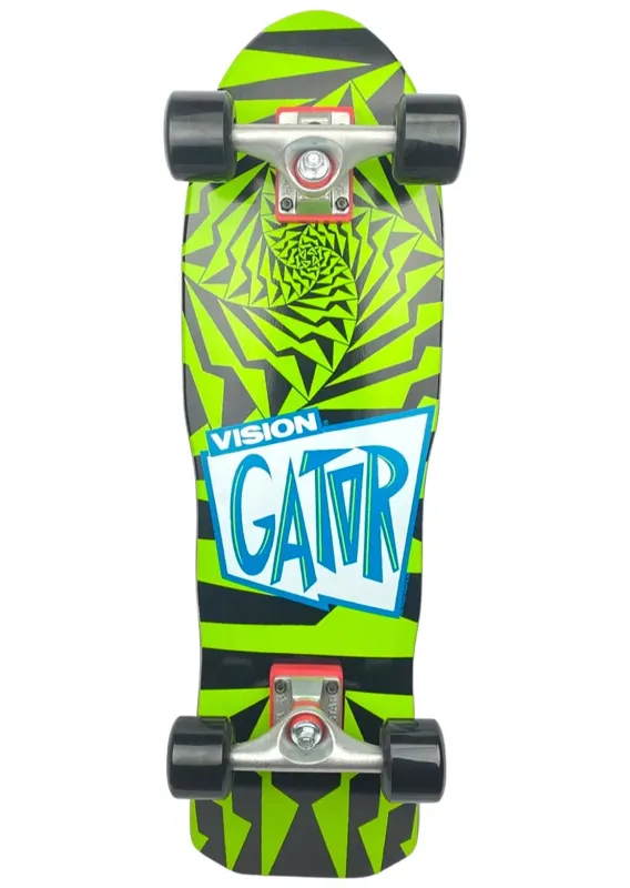 Vision Gator II Mini Cruiser Complete Skateboard made by Prfo