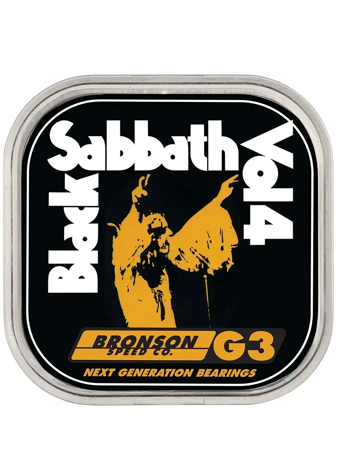 Bronson Unisex G3 Black Sabbath Skateboard Bearings sold by Prfo