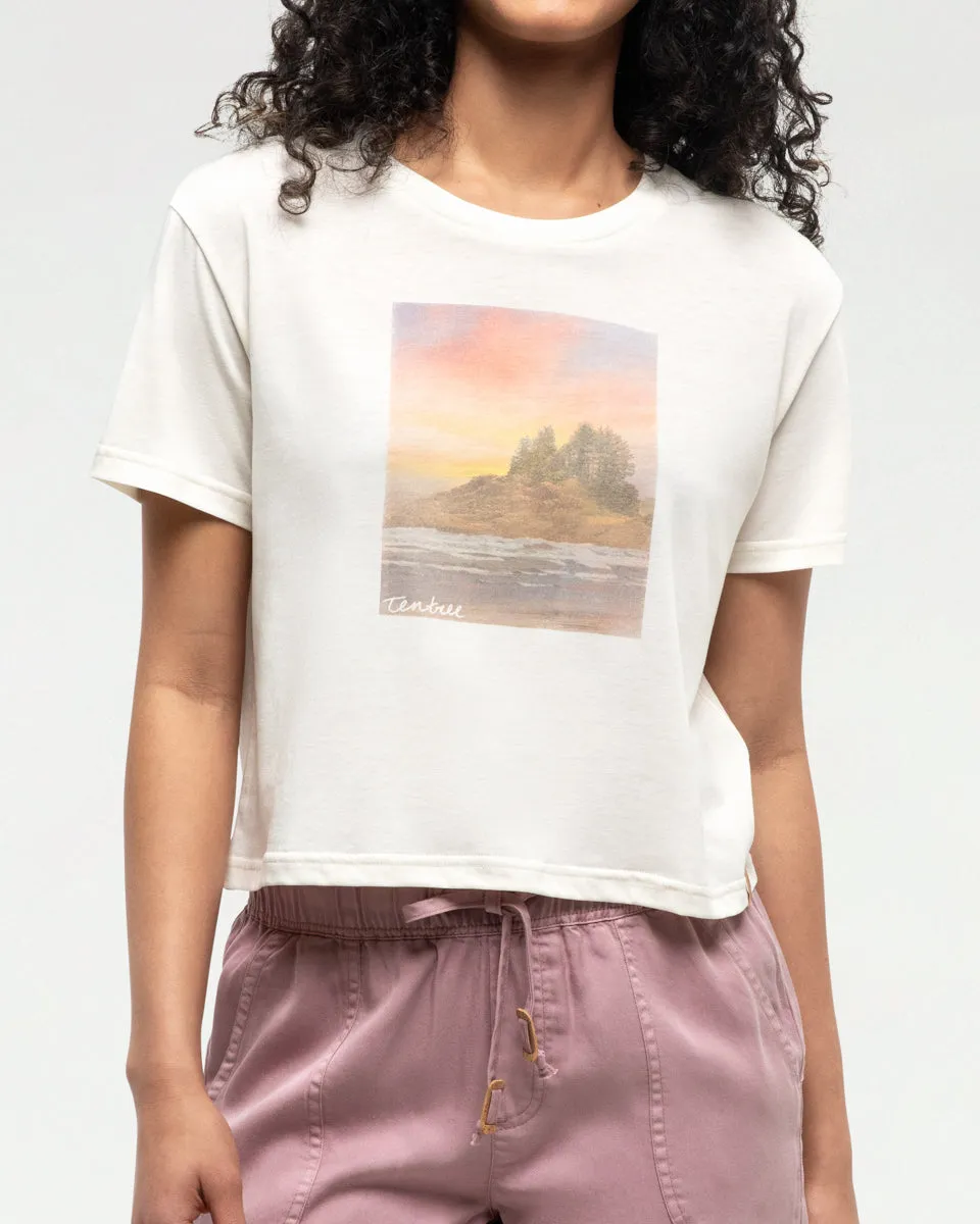 Tentree Women's Breakwater Crop T-Shirt sold by Prfo product image thumbnail 4