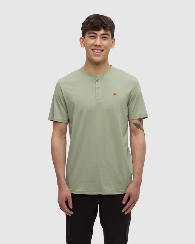 Tentree Men's TreeBlend Baker Henley made by tentree