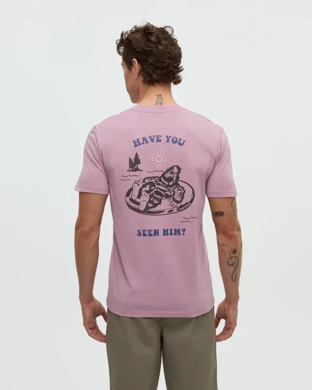 Tentree Men's Have You Seen Him Floatie T-Shirt made by tentree