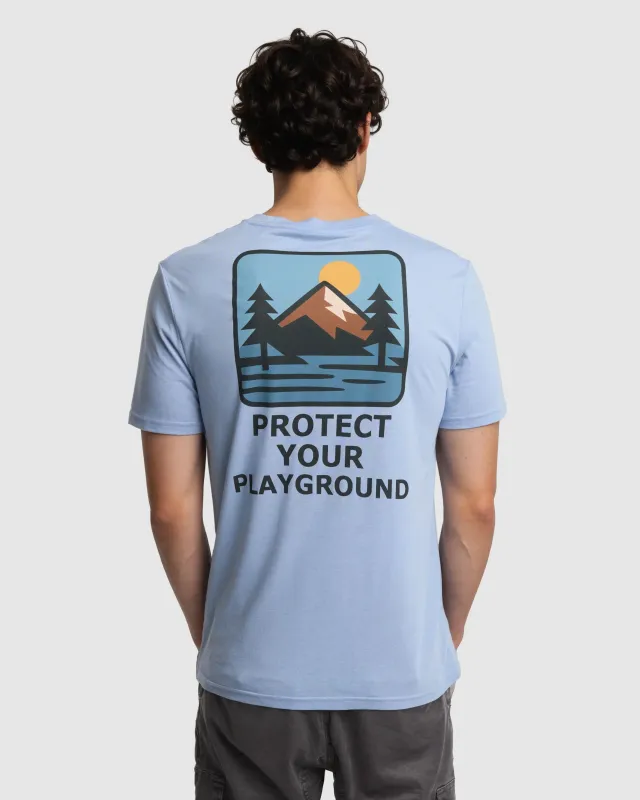 Protect Your Playground T-Shirt made by tentree