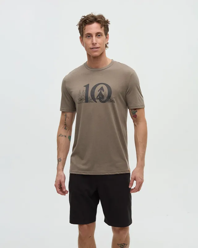 Tentree Men's Tentree Men's Lake Life Logo T-Shirt made by tentree