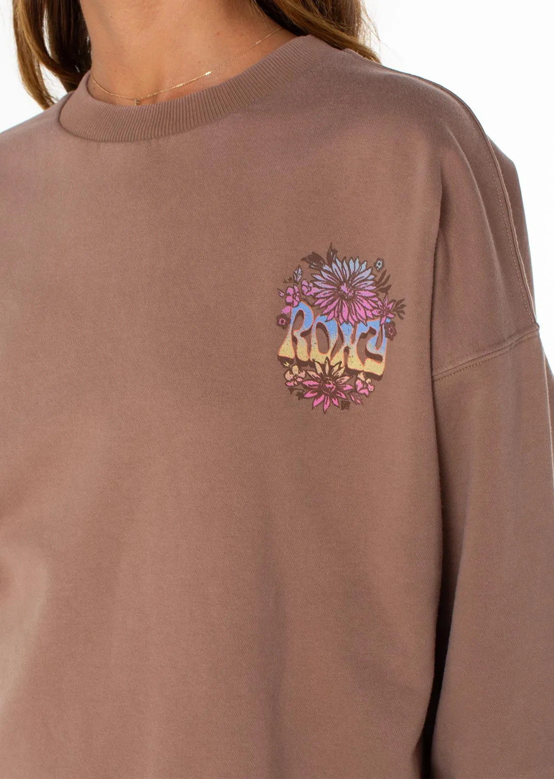 Roxy Women's Lineup Oversized Crewneck Sweater sold by Prfo product image thumbnail 3