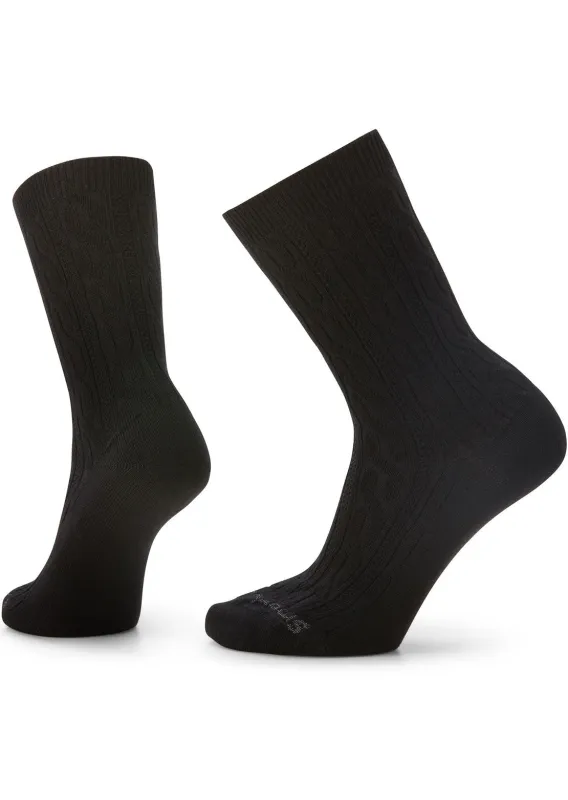 Smartwool Women's Everyday Cable Crew Socks made by Smartwool