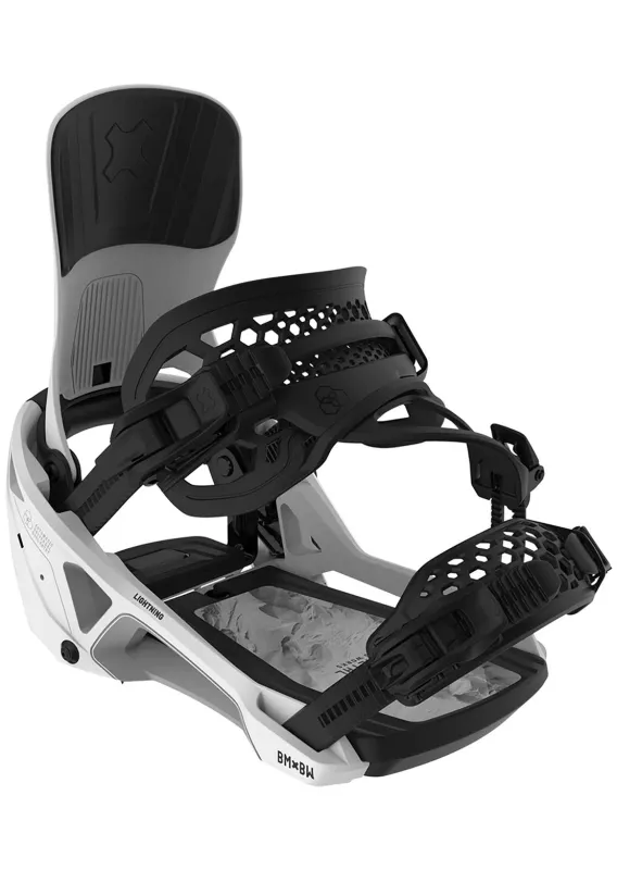 Bent Metal Unisex Lightning Supermatic Snowboard Bindings made by Prfo