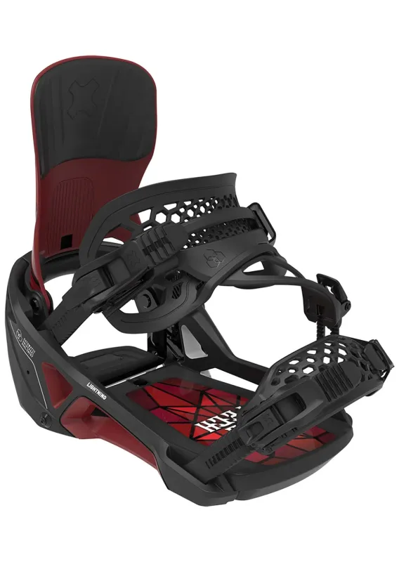 Bent Metal Unisex Lightning Supermatic Snowboard Bindings made by Prfo