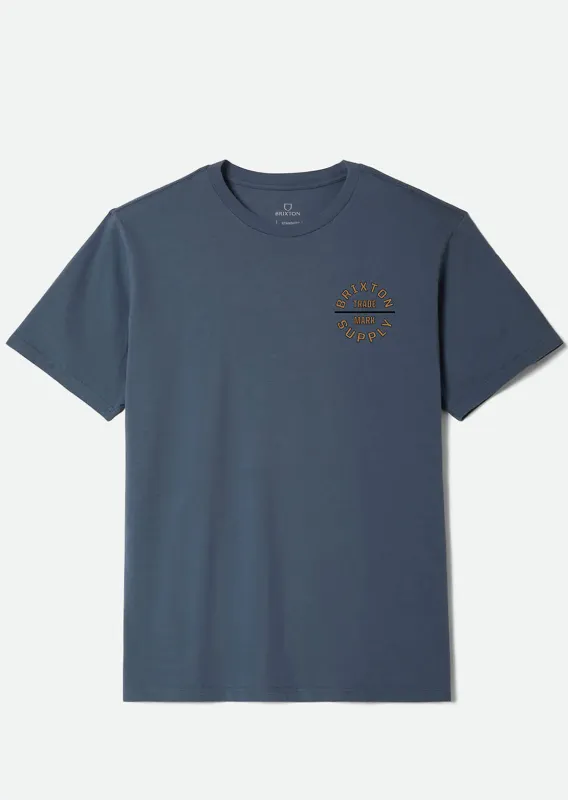 Brixton Men's Oath V T-shirt made by Brixton
