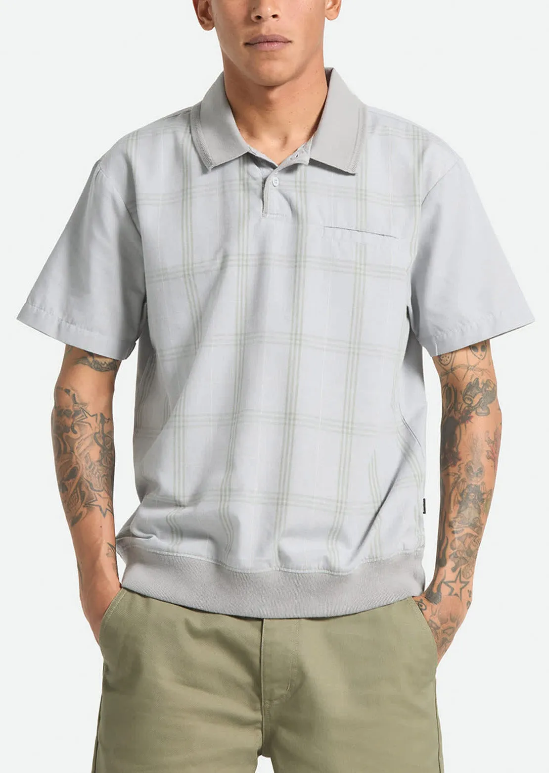 Brixton Men's Trolly Jacquard Weekend Polo sold by Prfo product image thumbnail 2