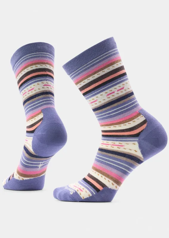 Smartwool Women's Everyday Margarita Crew Socks made by Smartwool