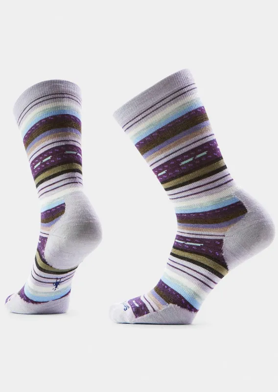 Smartwool Women's Everyday Margarita Crew Socks made by Smartwool