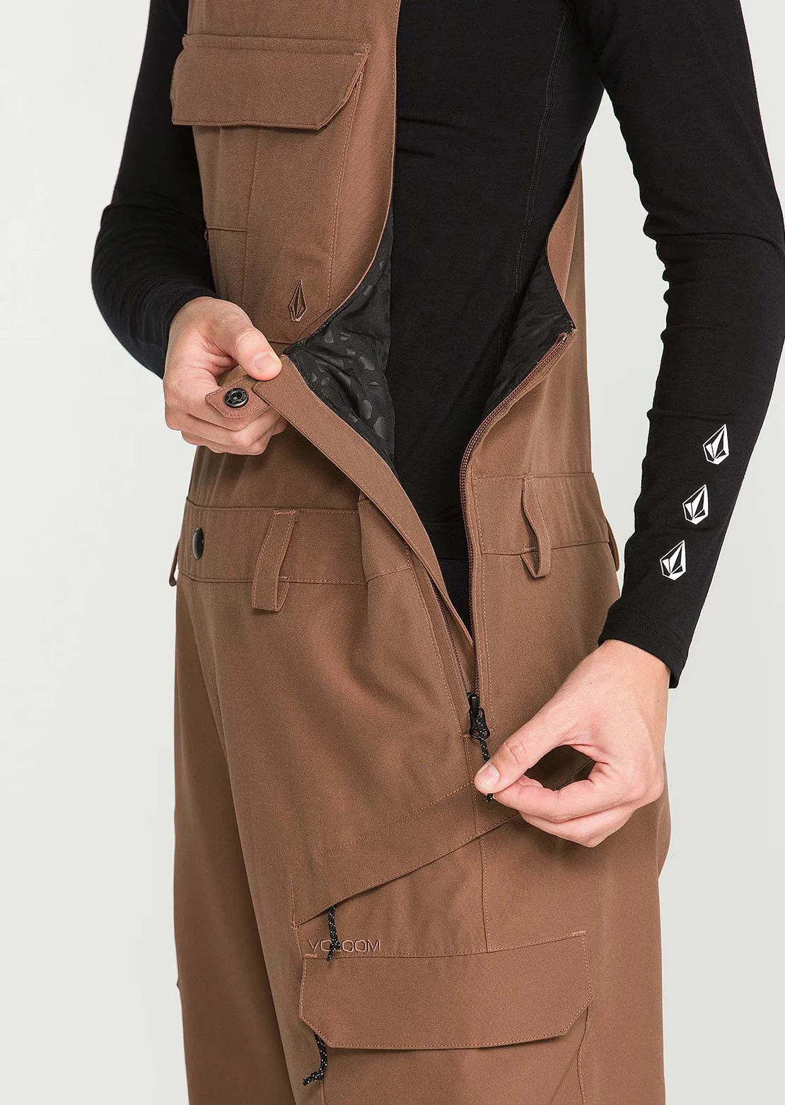 Volcom Women's Creston 3D Stretch Bib Pants sold by Prfo product image thumbnail 4