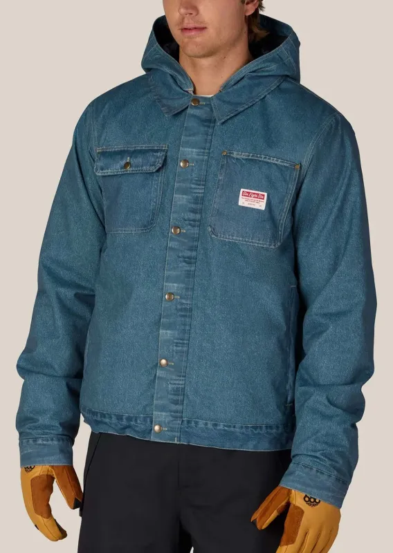 686 Men's Deconstructed Denim Insulated Jacket made by 686