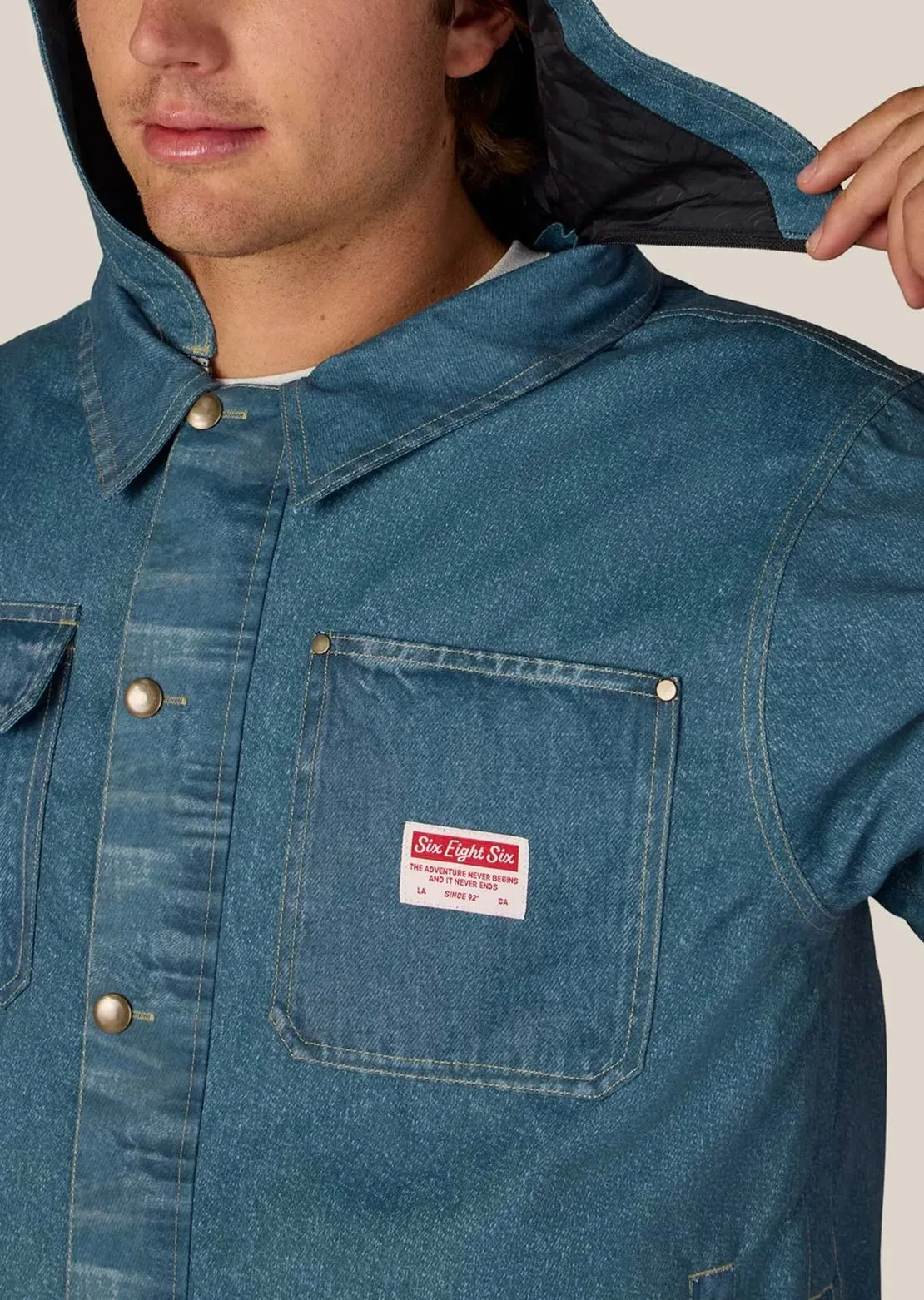 686 Men's Deconstructed Denim Insulated Jacket sold by Prfo product image thumbnail 3