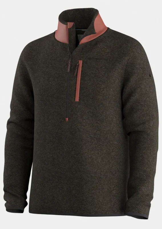 Smartwool Men's Second Cut Fleece 1/2 Zip Long Sleeve made by Smartwool