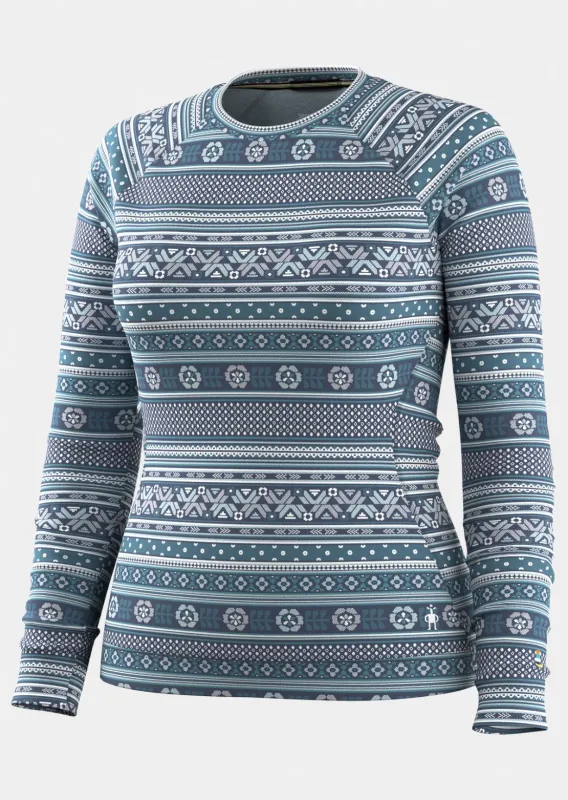Smartwool Women's Classic Thermal Merino Crewneck Boxed Base Layer Top made by Smartwool