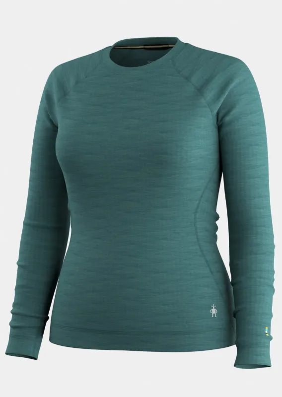 Smartwool Women's Classic Thermal Merino Crewneck Boxed Base Layer Top made by Smartwool
