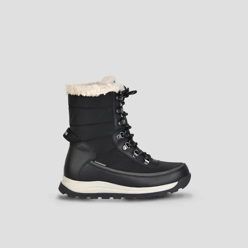 Cougar Women Front Lace Winter Boots Black made by Cougar