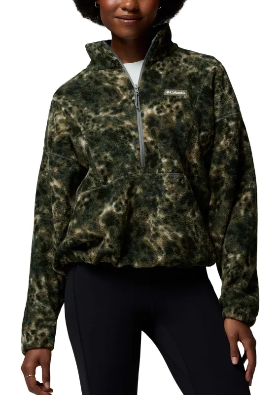 Columbia Women's Timber Meadow MTR Printed Half Zip Fleece made by Columbia