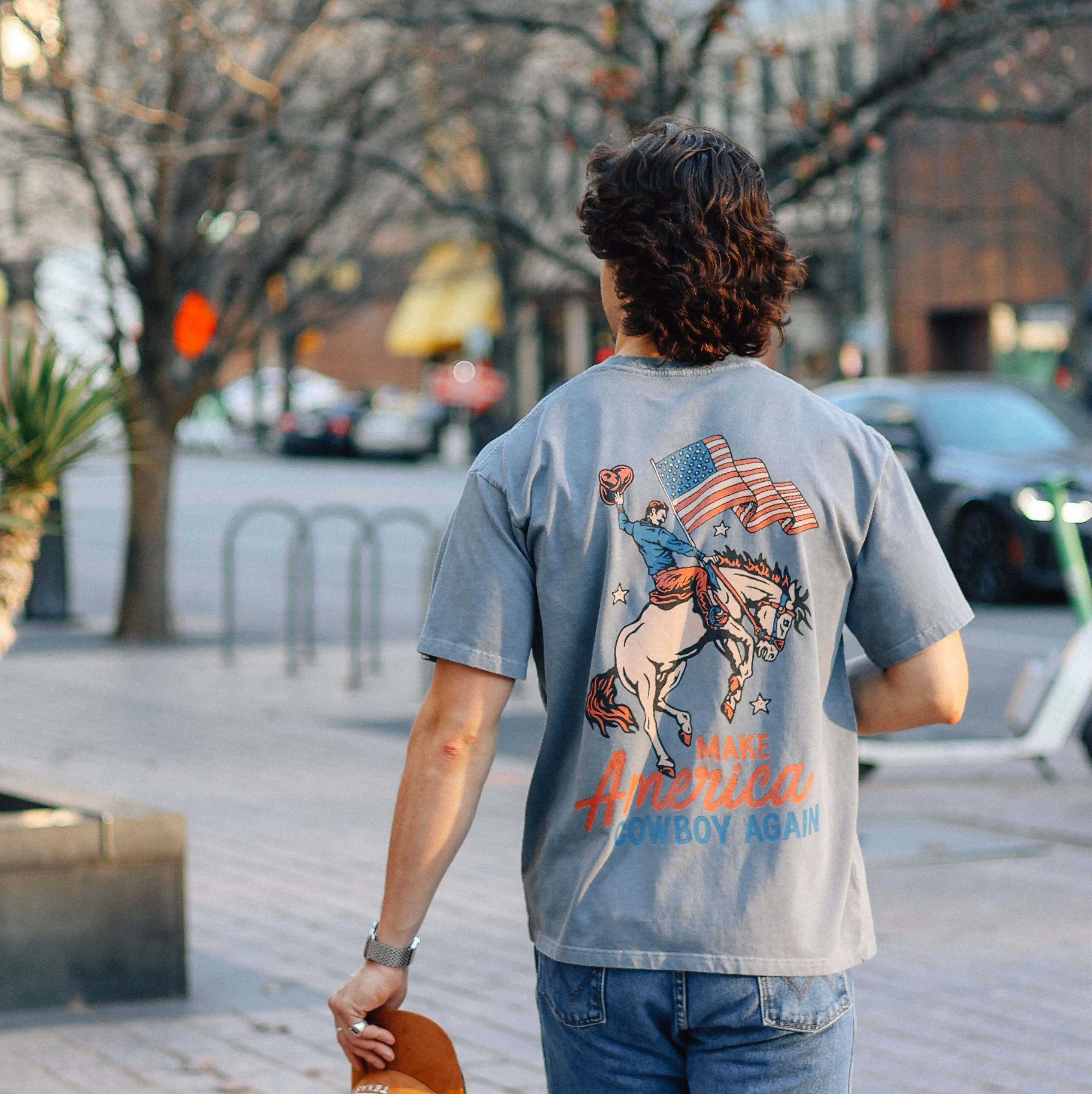 Make America Cowboy T-Shirt sold by Tailspin Supply Co.