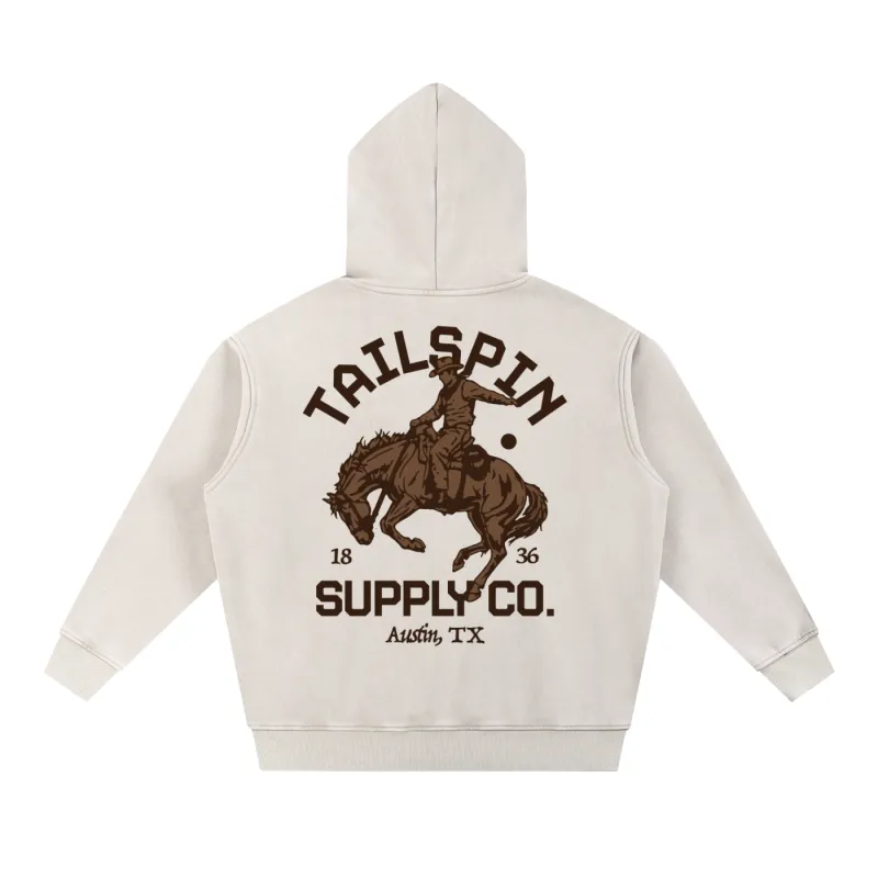 Austin Texas Lone Star State Hoodie made by Tailspin Supply Co.