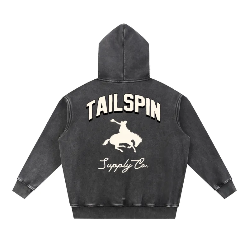 Tailspin Supply Co. Script Hoodie made by Tailspin Supply Co.