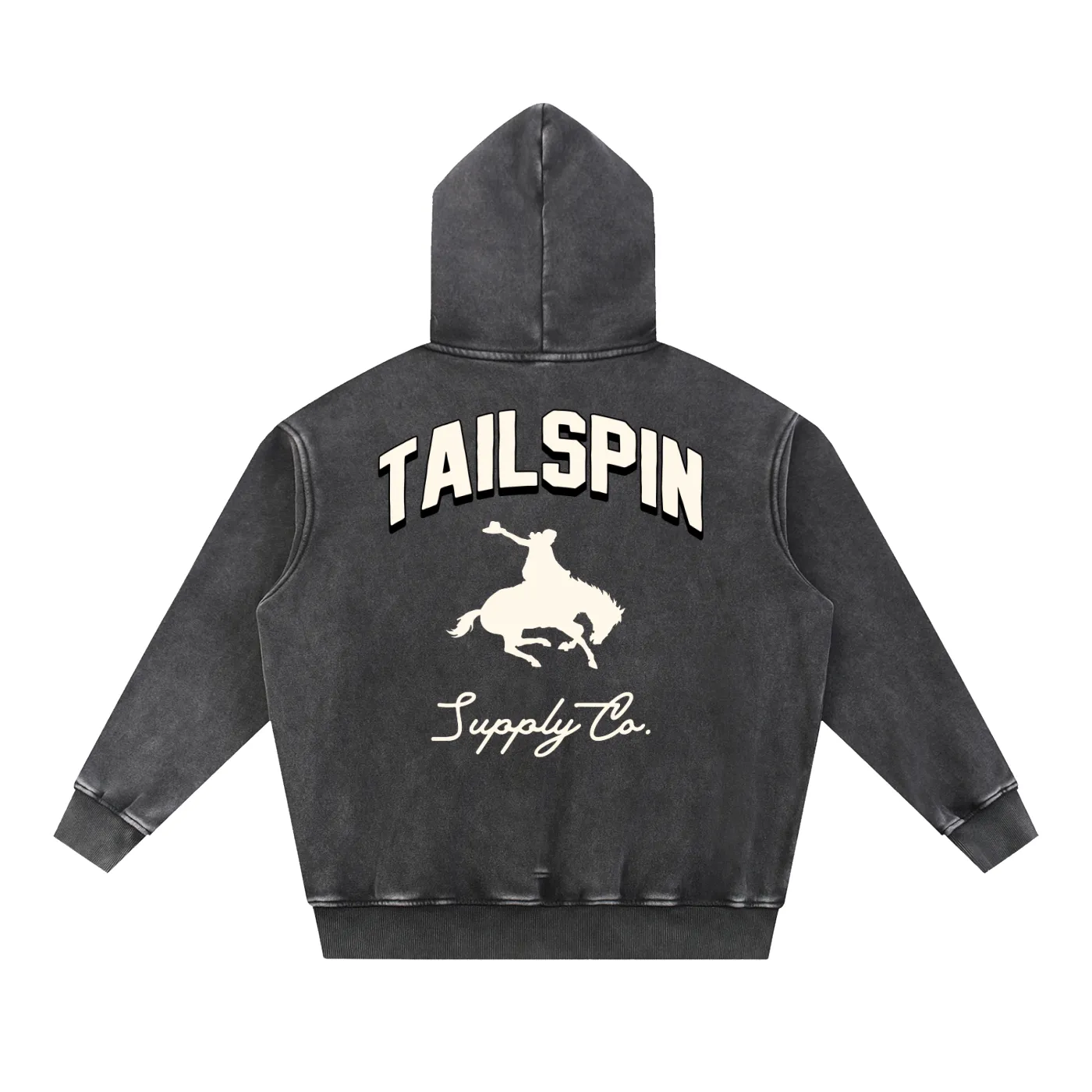Tailspin Supply Co. Script Hoodie sold by Tailspin Supply Co.