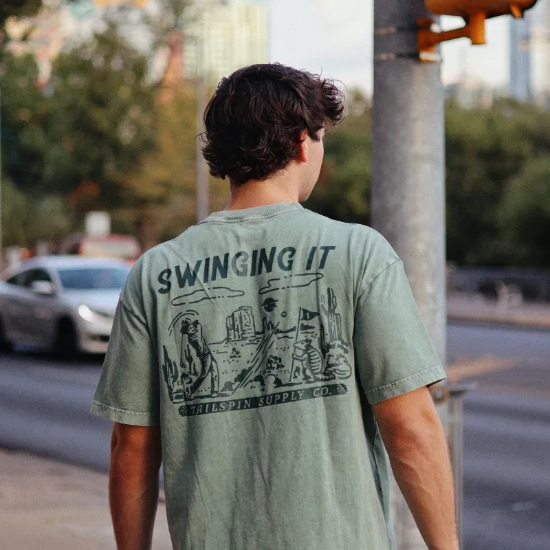 Swinging It T-Shirt made by Tailspin Supply Co.