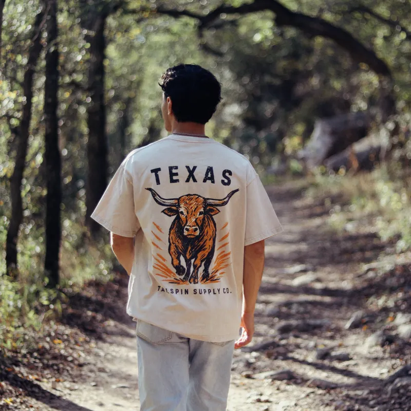 Texas Longhorn T-Shirt made by Tailspin Supply Co.