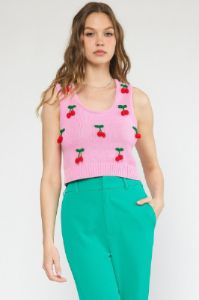 Cherry Tank sold by Valencia Boutique