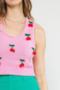 Cherry Tank sold by Valencia Boutique