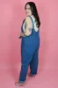 Denim Jumper (S-3X) sold by Valencia Boutique