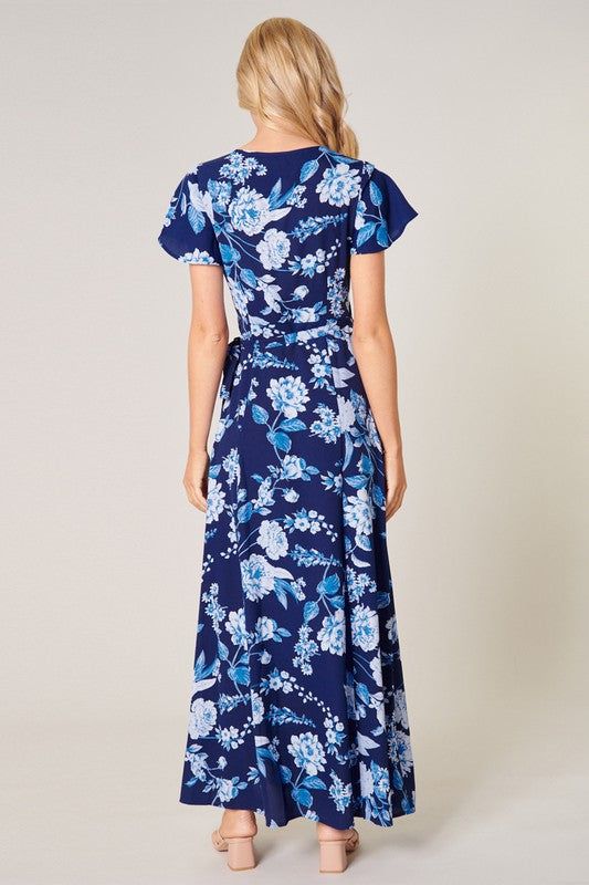 Floral Maxi Dress sold by Valencia Boutique product image thumbnail 4