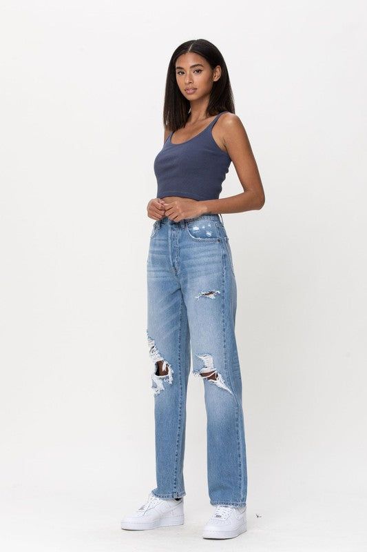 High Rise Mom Jean sold by Valencia Boutique product image thumbnail 8