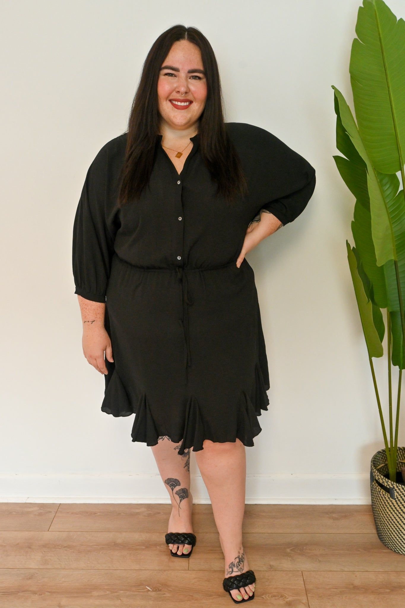 CURVE Flouncy Mini Dress sold by Valencia Boutique product image thumbnail 7