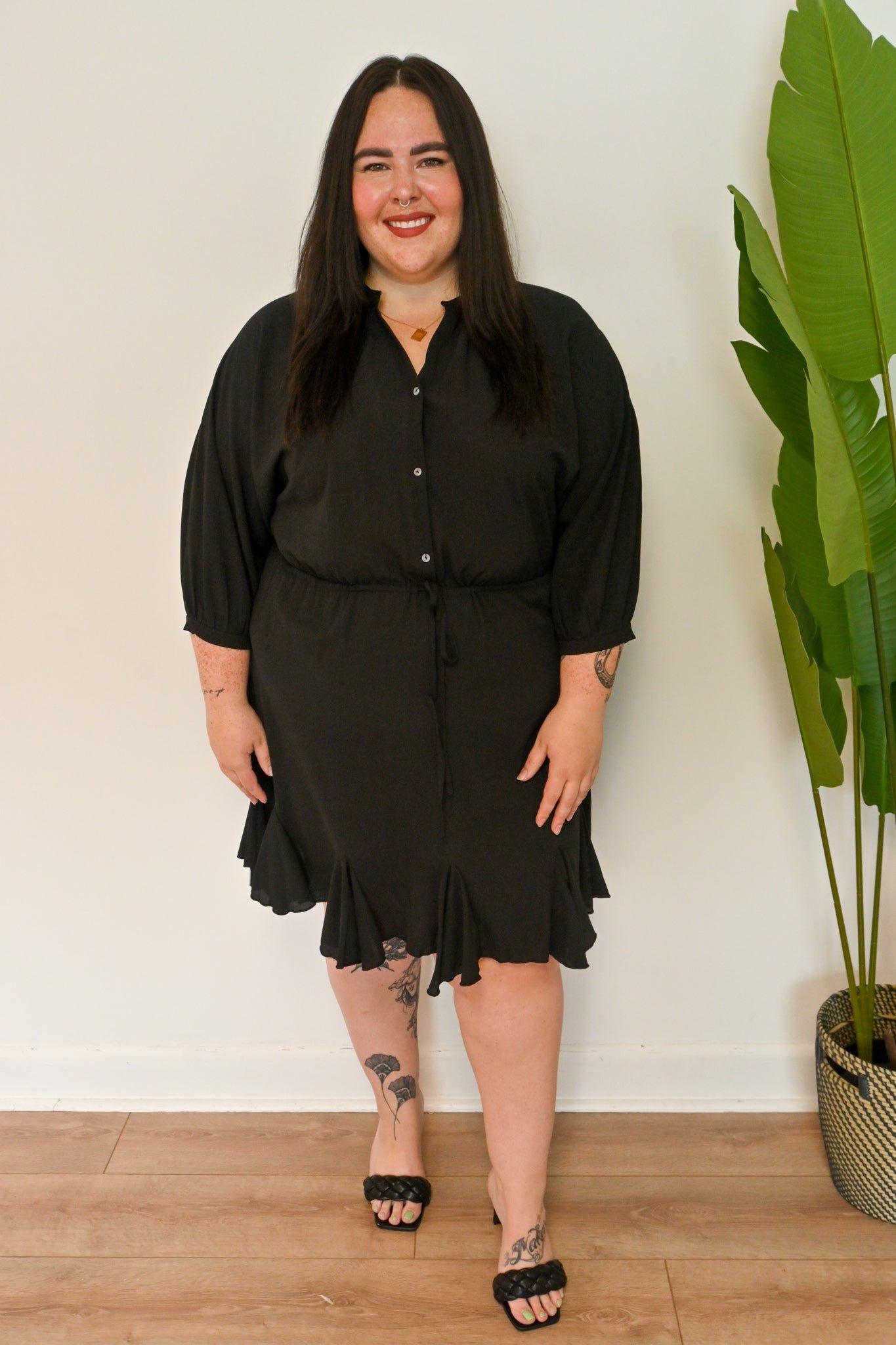 CURVE Flouncy Mini Dress sold by Valencia Boutique product image thumbnail 6