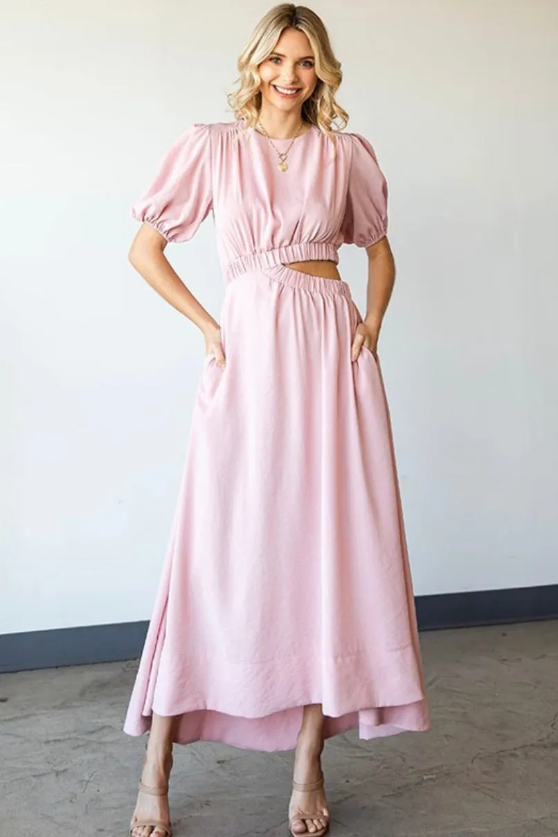 Cut Out Midi Dress sold by Valencia Boutique