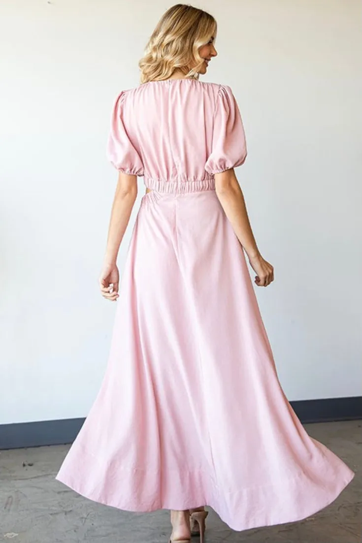 Cut Out Midi Dress sold by Valencia Boutique product image thumbnail 2