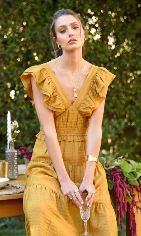 Kalista Midi Dress sold by Valencia Boutique