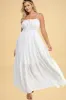 CURVE Tie-Front Maxi Dress sold by Valencia Boutique