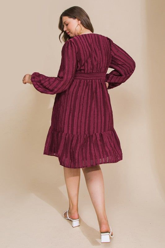 CURVE Puff Sleeve Mini Dress sold by Valencia Boutique product image thumbnail 4