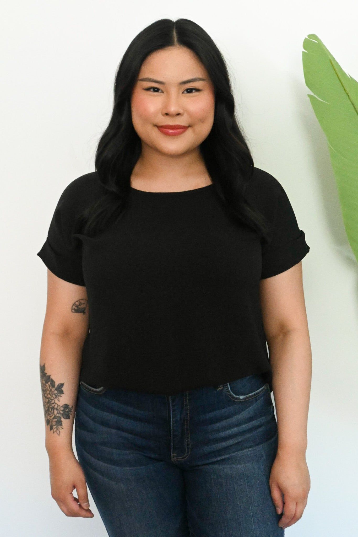 T-shirt Blouse (S-2X) sold by Valencia Boutique