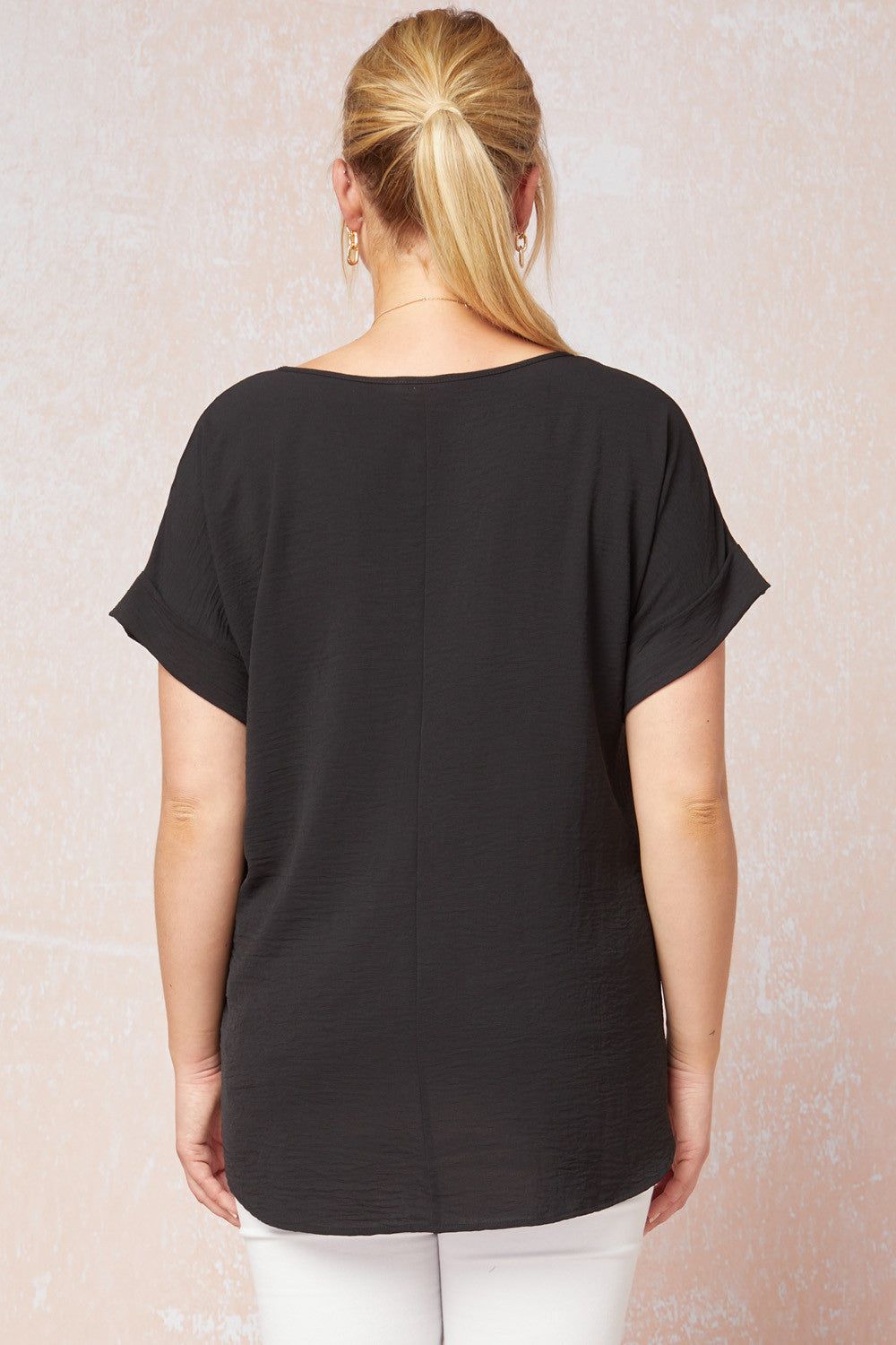 T-shirt Blouse (S-2X) sold by Valencia Boutique product image thumbnail 6