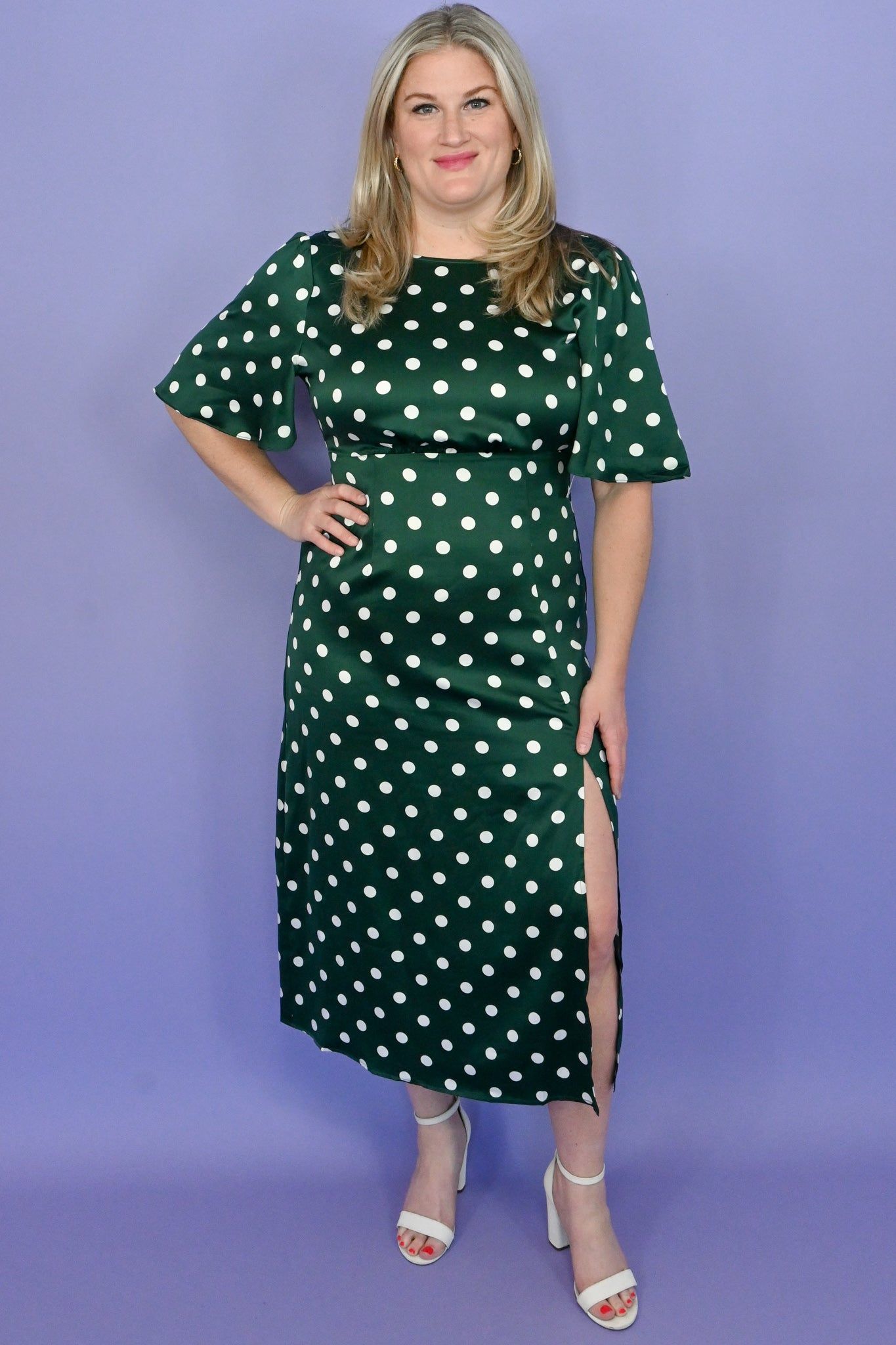 Charly Midi Dress sold by Valencia Boutique