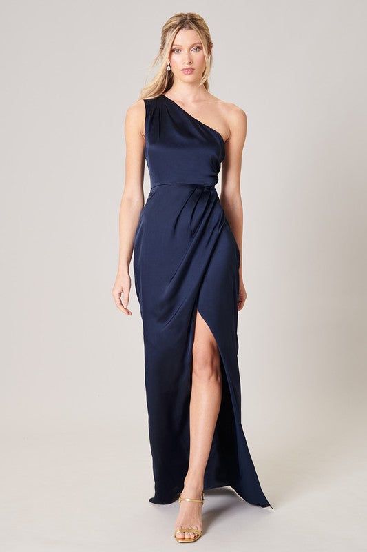 One Shoulder Maxi Dress (XS-3X) sold by Valencia Boutique product image thumbnail 3