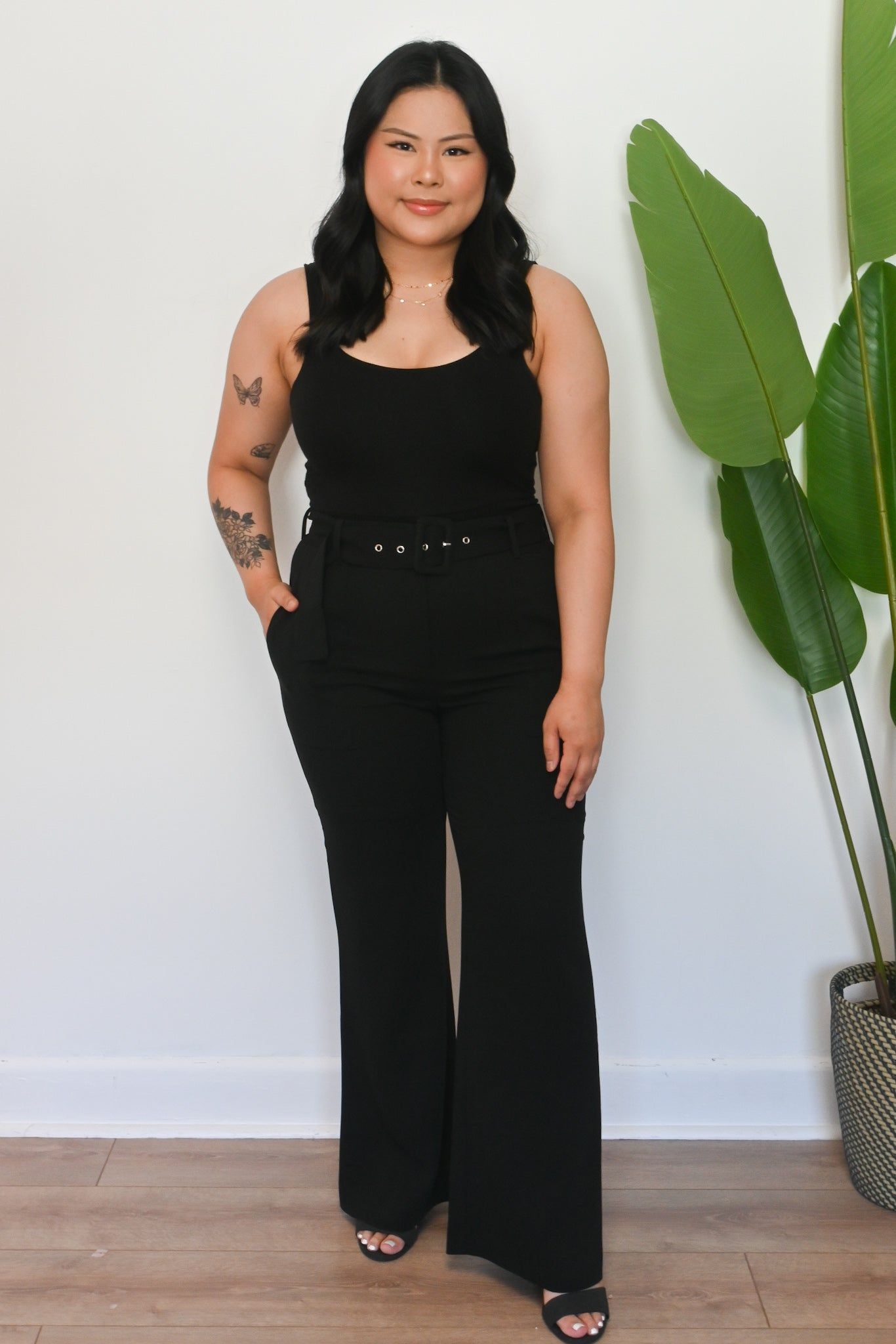 Toni Belted Trouser sold by Valencia Boutique product image thumbnail 3