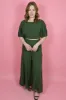 Linen Crop Top sold by Valencia Boutique
